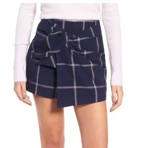 LEITH Tie Front Skort XS=O-2